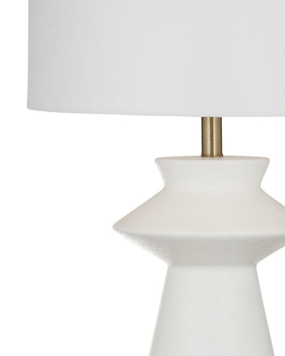 Bassett Mirror - Binah Table Lamp in Matte White - L4708T view 2