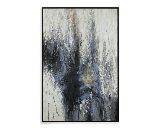 Bassett Mirror - Blue Quiet Canvas Art - 7300-805EC veiw 1