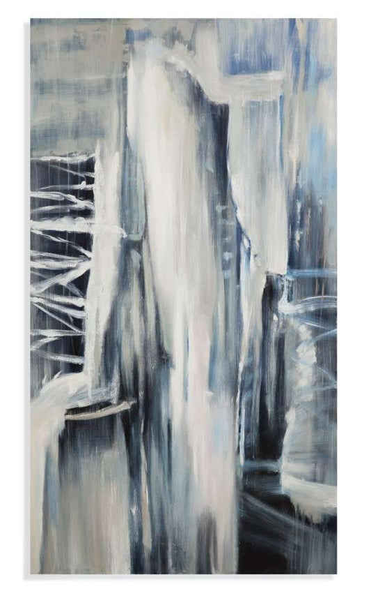 Bassett Mirror - Blue Theory Canvas Art - 7300-178A view 1