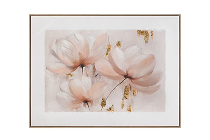 Bassett Mirror - Blush Magnolia I Pink Floral Framed Canvas - 7301-143 view 1