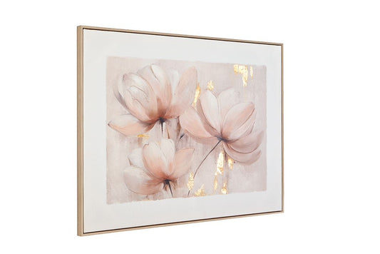 Bassett Mirror - Blush Magnolia I Pink Floral Framed Canvas - 7301-143 view 2