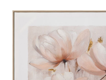Bassett Mirror - Blush Magnolia I Pink Floral Framed Canvas - 7301-143 view 3