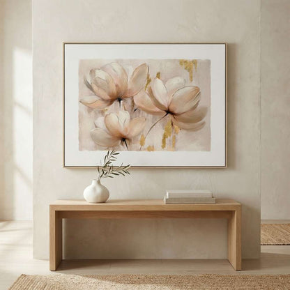 Bassett Mirror - Blush Magnolia I Pink Floral Framed Canvas - 7301-143 view 5
