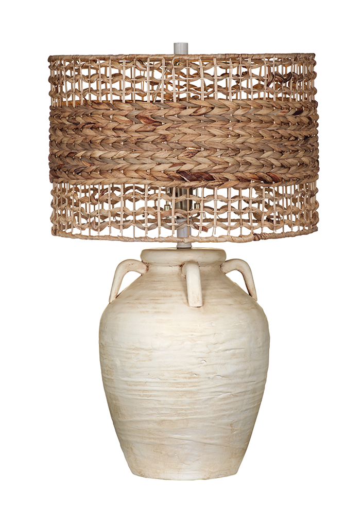 Bassett Mirror - Breeze 30" Cream Ceramic Table Lamp - L4561T view 1