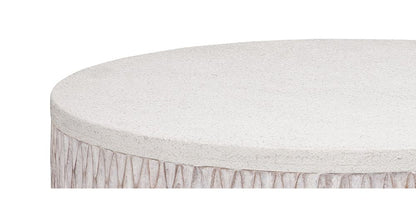Bassett Mirror - Brewer White Bone Inlay Coffee Table - 5936-LR-120 view 2