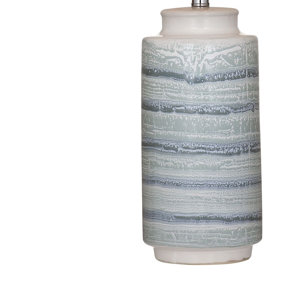 Bassett Mirror - Brizi 26" Blue Ceramic Table Lamp - L4562T view 3