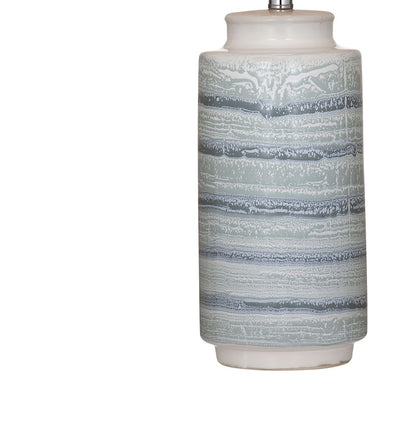 Bassett Mirror - Brizi 26" Blue Ceramic Table Lamp - L4562T view 3