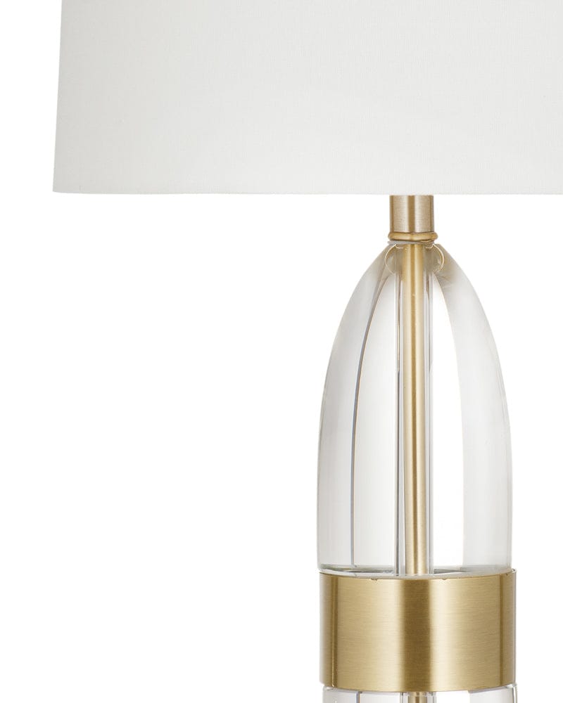 Bassett Mirror - Brompton Table Lamp in Clear Crystal - L4692T view 2