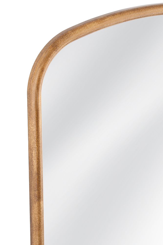 Bassett Mirror - Brookings 50" Gold Arched Wall Mirror - M4796 view 2