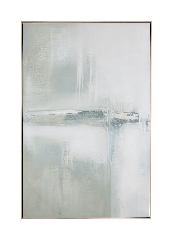 Bassett Mirror - Calm Reflection Green Landscape Framed Canvas - 7301-114 view 1