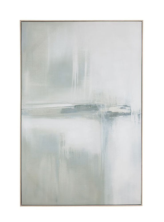 Bassett Mirror - Calm Reflection Green Landscape Framed Canvas - 7301-114 view 1