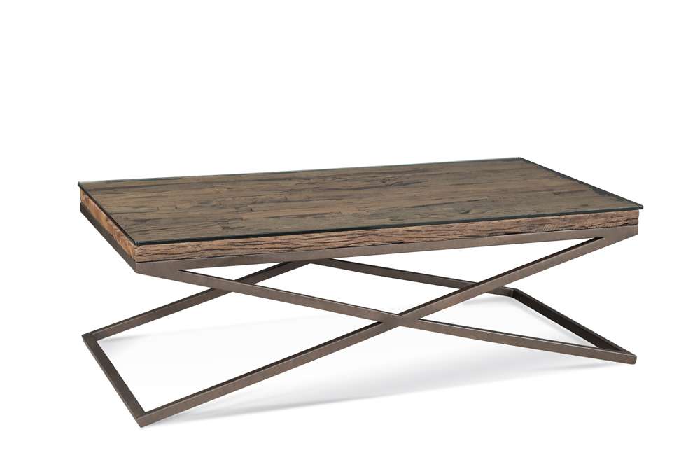 Bassett Mirror - Cambria Coffee Table - 7048-100B-TEC veiw 1
