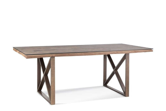 Bassett Mirror - Cambria Dining Table - 7048-600B-TEC veiw 1
