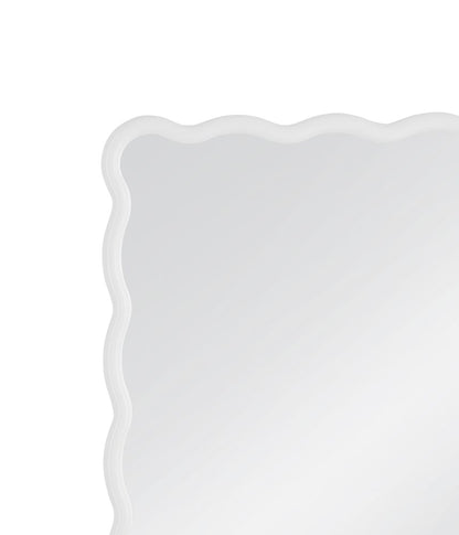 Bassett Mirror - Camellia 36" White Rectangular Wall Mirror - M5037 view 4