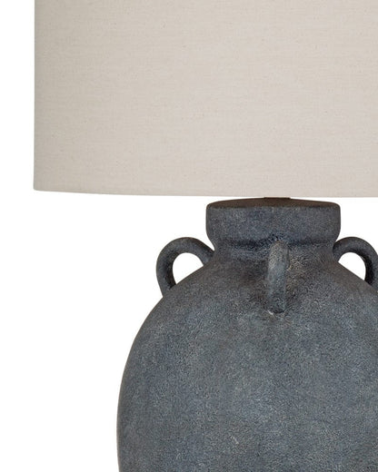 Bassett Mirror - Canongate Table Lamp in Deep Charcoal Gray - L4717T view 2