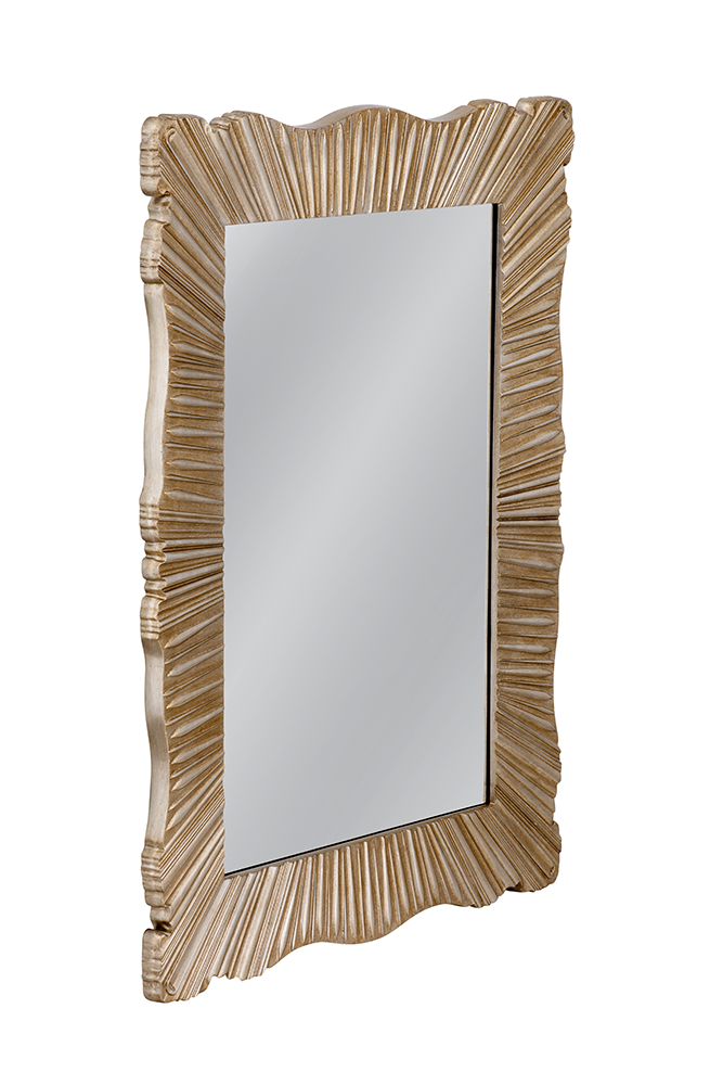 Bassett Mirror - Cantrip 48" Silver Rectangular Wall Mirror - M5195 view 2