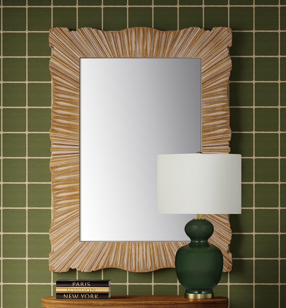 Bassett Mirror - Cantrip 48" Silver Rectangular Wall Mirror - M5195 view 6