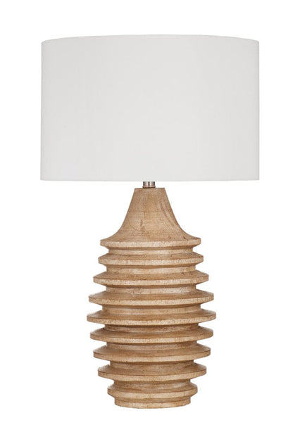 Bassett Mirror - Capistrano Table Lamp in Natural Wood look - L4693T view 1