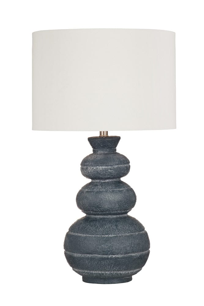 Bassett Mirror - Carmel Table Lamp in Textured Matte Blue - L4694T view 1