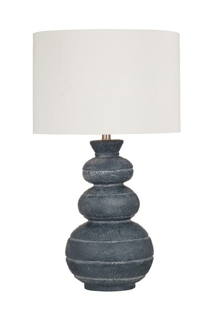 Bassett Mirror - Carmel Table Lamp in Textured Matte Blue - L4694T view 1