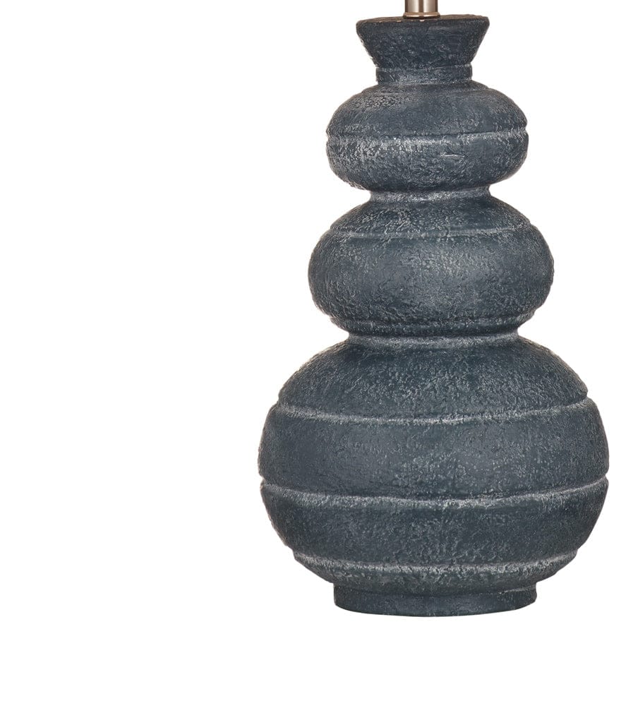Bassett Mirror - Carmel Table Lamp in Textured Matte Blue - L4694T view 3