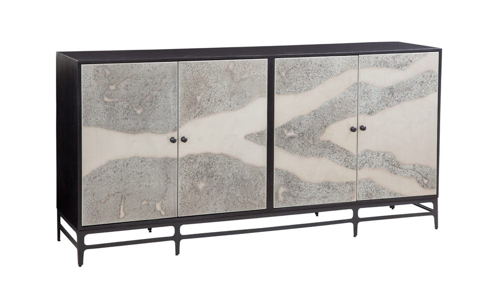 Bassett Mirror - Caspar Iron Sideboard in Acid Washed Iron - 5938-DR-576 view 1