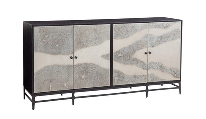 Bassett Mirror - Caspar Iron Sideboard in Acid Washed Iron - 5938-DR-576 view 1
