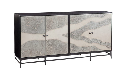 Bassett Mirror - Caspar Iron Sideboard in Acid Washed Iron - 5938-DR-576 view 1