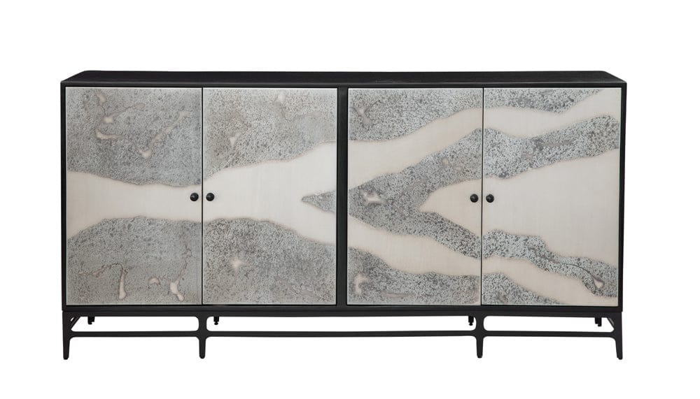 Bassett Mirror - Caspar Iron Sideboard in Acid Washed Iron - 5938-DR-576 view 2