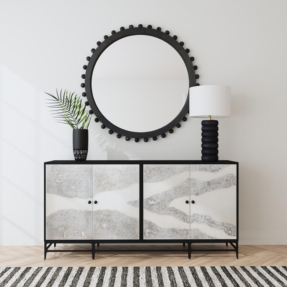 Bassett Mirror - Caspar Iron Sideboard in Acid Washed Iron - 5938-DR-576 view 3