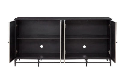Bassett Mirror - Caspar Iron Sideboard in Acid Washed Iron - 5938-DR-576 view 4