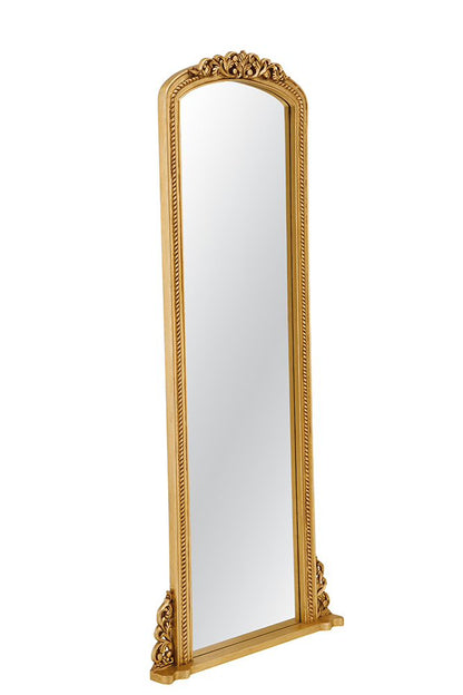 Bassett Mirror - Cena 72" Gold Arched Floor Mirror - M5267 view 2