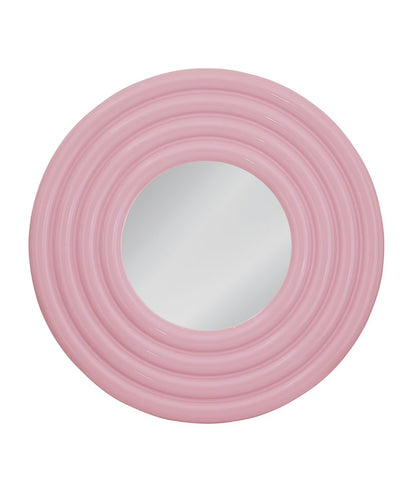 Bassett Mirror - Centauri 48" Glossy Pink Round Wall Mirror - M5220 view 1