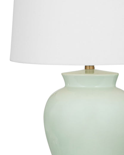 Bassett Mirror - Cimarron 27" Green Ceramic Table Lamp - L4726T view 2