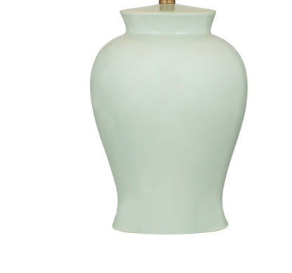 Bassett Mirror - Cimarron 27" Green Ceramic Table Lamp - L4726T view 3