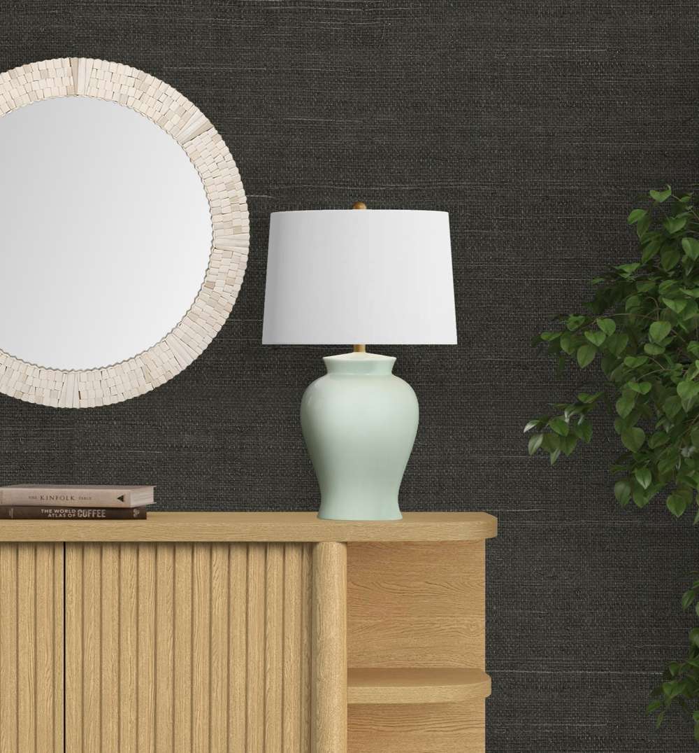 Bassett Mirror - Cimarron 27" Green Ceramic Table Lamp - L4726T view 5