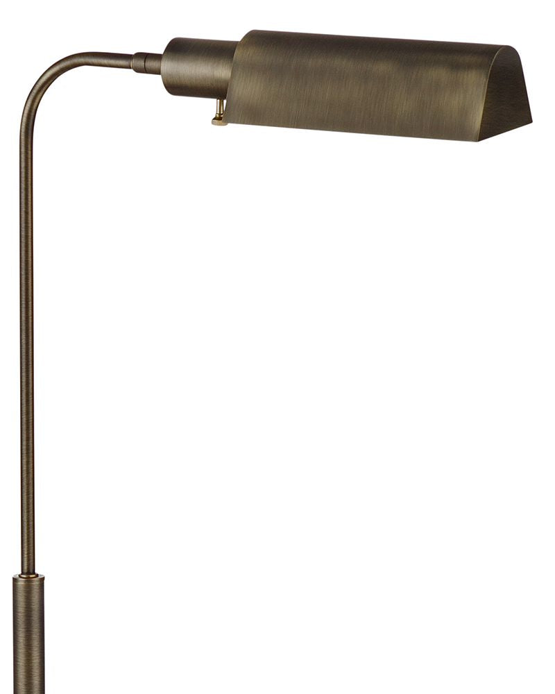 Bassett Mirror - Clatsop 45" Brass Metal Floor Lamp - L4495F view 2
