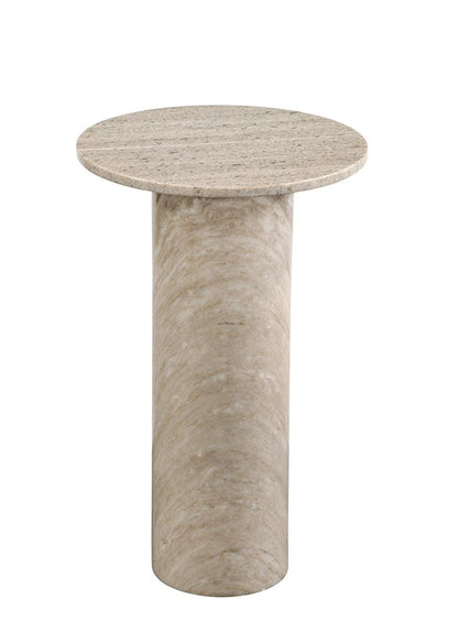 Bassett Mirror - Claude Gray Marble Accent Table - 9106-LR-223 view 2