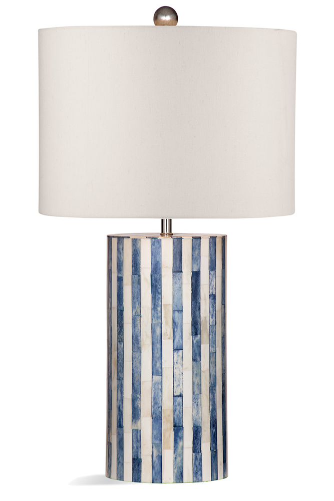 Bassett Mirror - Coburn 27" White Bone Table Lamp - L3795T view 1