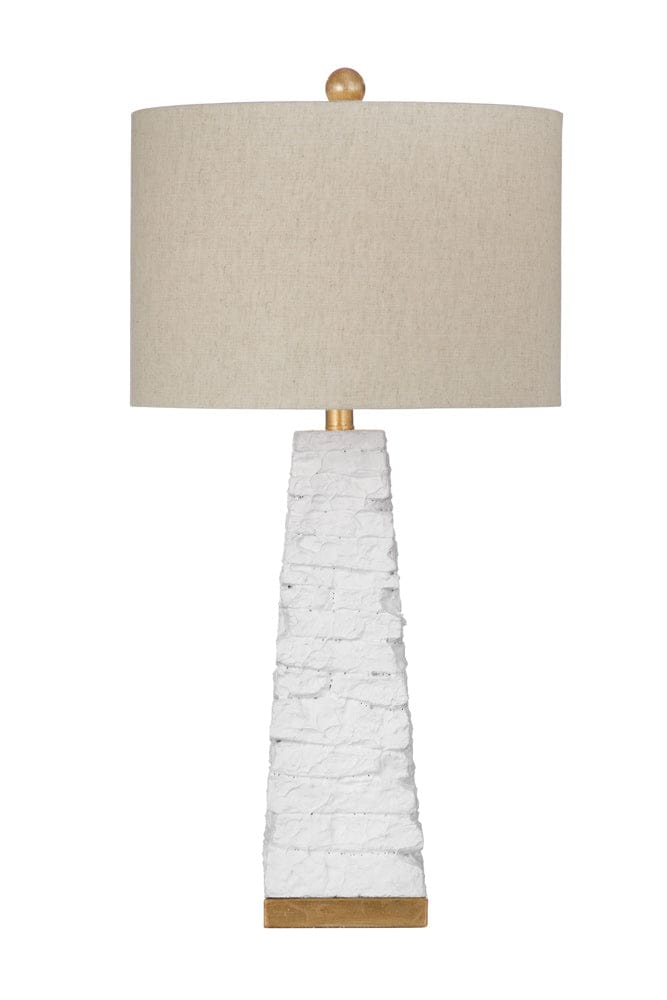 Bassett Mirror - Comoros Table Lamp in White - L4487T view 2