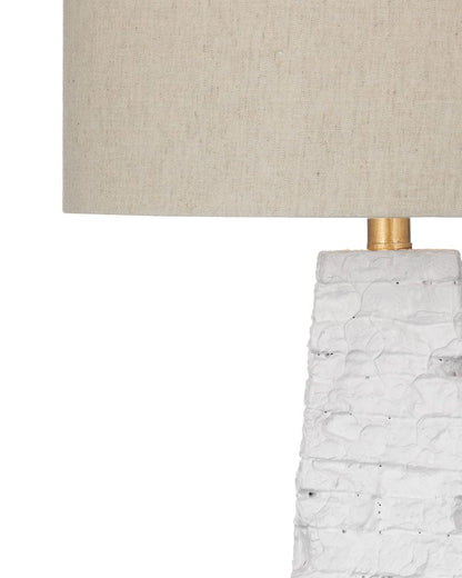 Bassett Mirror - Comoros Table Lamp in White - L4487T view 3
