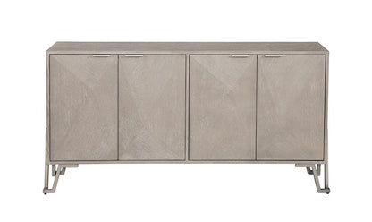 Bassett Mirror - Cooper 64" Gray Oak Four-Door Storage Cabinet - 9090-DR-576 view 2