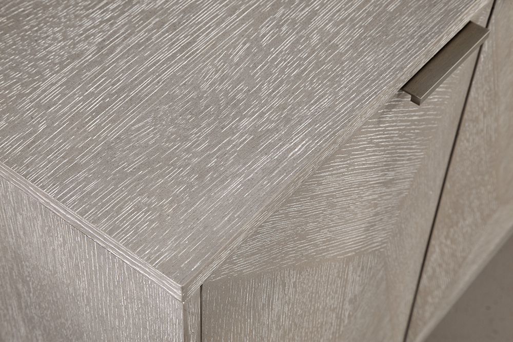 Bassett Mirror - Cooper 64" Gray Oak Four-Door Storage Cabinet - 9090-DR-576 view 5