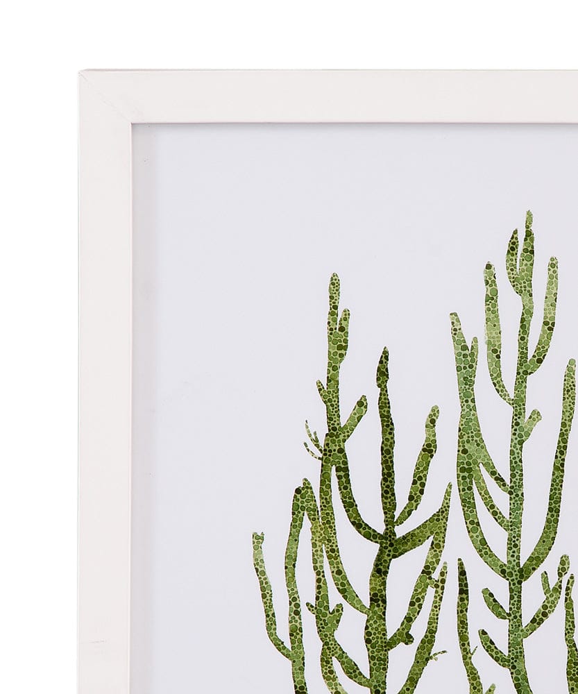 Bassett Mirror - Coral Souvenirs III Framed Print in Green - 9902-276C view 2