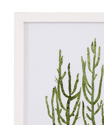 Bassett Mirror - Coral Souvenirs III Framed Print in Green - 9902-276C view 2