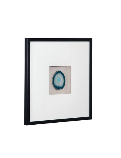 Bassett Mirror - Crystal Geode Wall Art in Black Frame - 7500-811 view 1