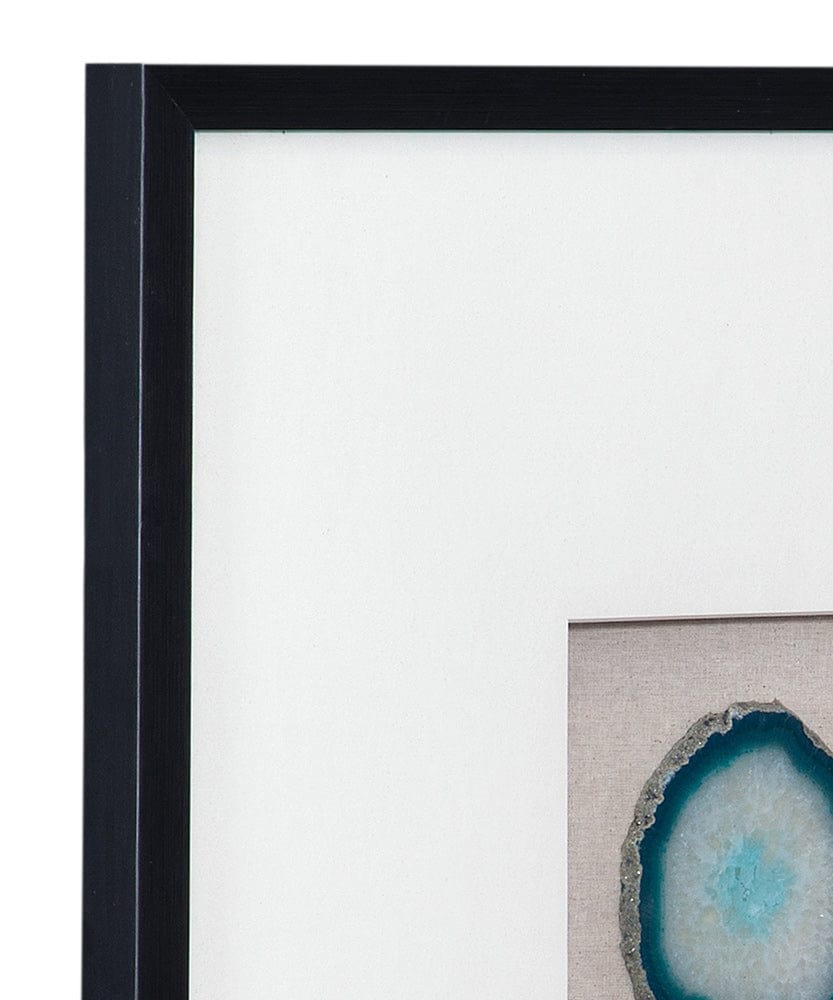 Bassett Mirror - Crystal Geode Wall Art in Black Frame - 7500-811 view 4