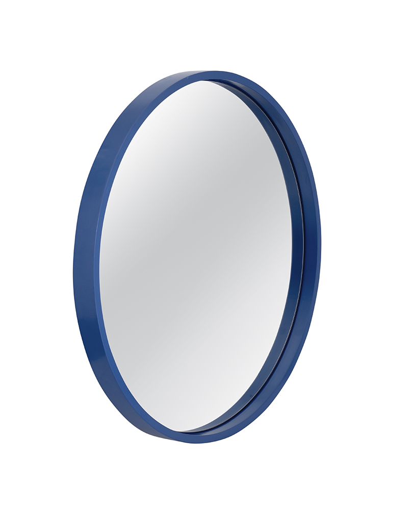 Bassett Mirror - Cyprus 36" Navy Round Wall Mirror - M5237 view 2