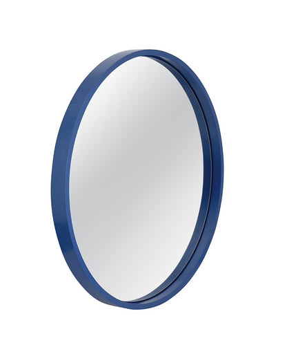 Bassett Mirror - Cyprus 36" Navy Round Wall Mirror - M5237 view 2