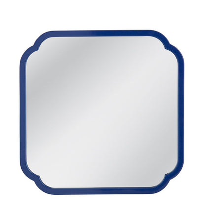 Bassett Mirror - Daphne 30" Navy Square Wall Mirror - M5041 view 1